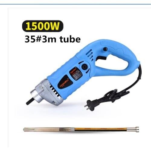 35mm Concrete Vibrator 1750W 2000W 1500W 220V With Copper Motor Construction Tools