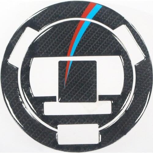3D Carbon Fiber Motorcycle Fuel Tank Cap Cover Gasket Sticker Fuel Tank Protection Pad for BMW S1000R s1000rr