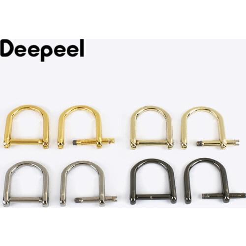 5/10/30pcs Deepeel 11mm Metal Bags O D Rings Belt Buckles Hanger Horseshoe Handbag Leather Hardware Clasp Accessories Craft G8-3
