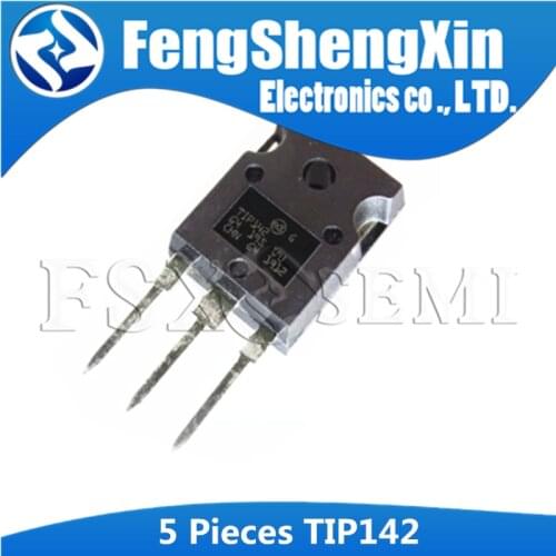 5pcs/lot TIP142 TO-247 TIP142T TO247 Darlington Transistor