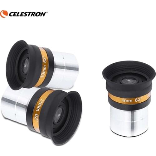 CELESTRON Aspheric Eyepiece Telescope HD Wide Angle 62 Degree Lens 4mm/10mm/23mm Astronomical Accessory