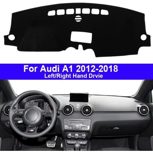 Car Auto Dashboard Cover Dash Mat Carpet Cape For Audi A1 2012 2013 2014 2015 2016 2017 2018 LHD RHD Auto Dashmat Protector Pad