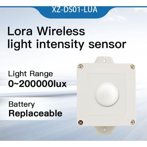 Wireleless light intensity sensor lora 433 lumen sensor 868mhz 915mhz illumination data logger for smart agriculture greehouse