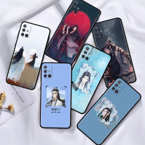 Anime Mo Dao Zu Shi Case For Samsung Galaxy A51 A21s A71 A12 A31 A52 A41 Black Soft Phone A11 A72 A32 A42 5G A01 A91 Fundas