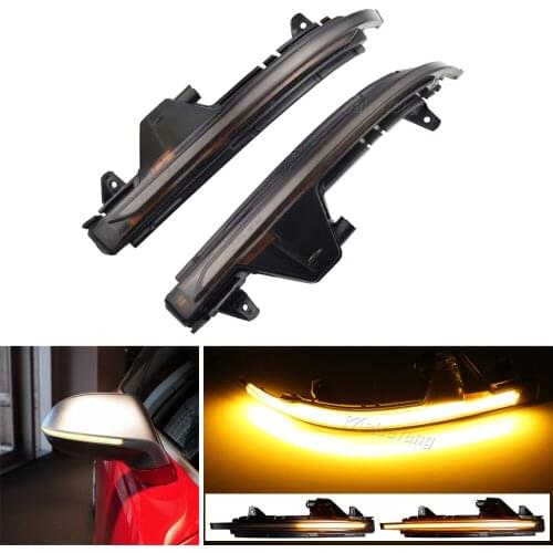 Dynamic Turn Signal Blinker Light Side Rearview Mirror Sequential Indicator Lamp For Audi A7 S7 RS7 4G8 2010-2017