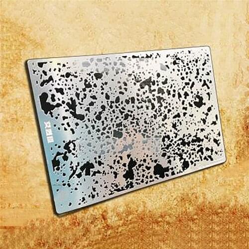 Model Tools AJ0057 AJ0058 AJ0059 for Military Model Accessories ​Corrosion Stain Stenciling Template Leakage Spray Plate