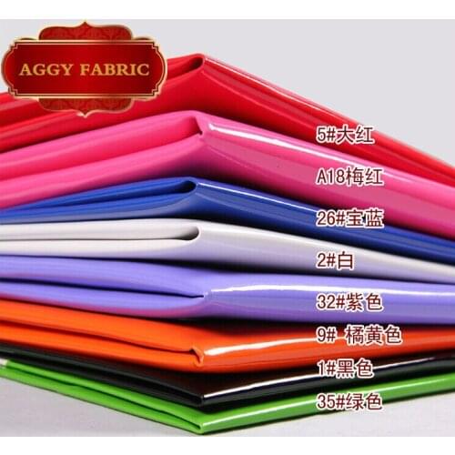 Faux PU Glitter Mirror Leather Fabric Synthetic Leather for Bag tissu cuir Artificial Leather for sewing material Wholesale