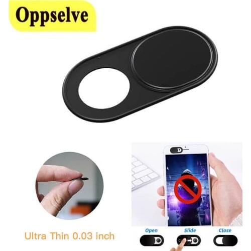 Webcam Cover For laptops iPad Macbook PC Tablet Camera Shutter Cover Magnet Sticker Anti Spy Metal Web Lens Cover Slip For iPad