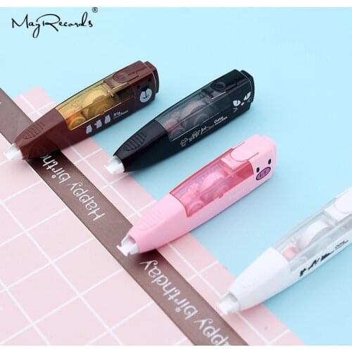 5mm*6m Cartoon Animal Press Correction Tape Kawaii School Writing Corrector Stationery Office Supplies канцелярские товары