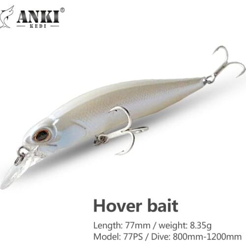 ANKI KEDI 77mm/8.4g Hovering Series Lumino Swimming In 0.8m-1.5m Water Layer The Whole Body Pumping Perfect To Attract Big Fish