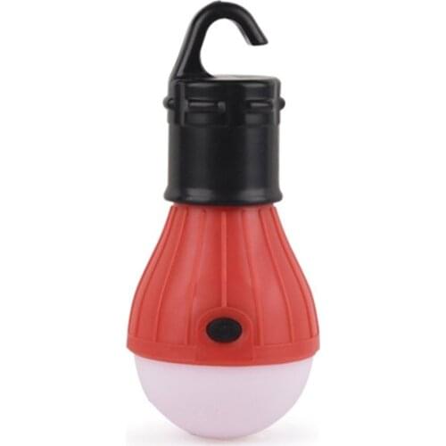 Mini Portable Lantern Tent Light LED Bulb Waterproof Hanging Hook Flashlight For Camping