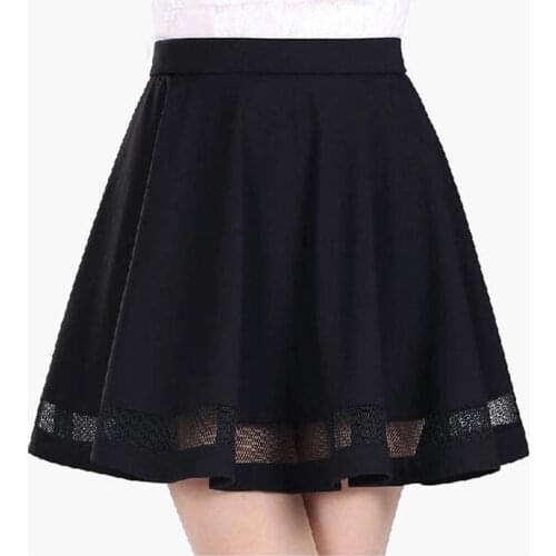 Fashion Women Skirts Kawaii Faldas Ladies Midi Skirt Sexy Skirts Womens Pleated Skirts Saias Korea Clothes Summer Tutu