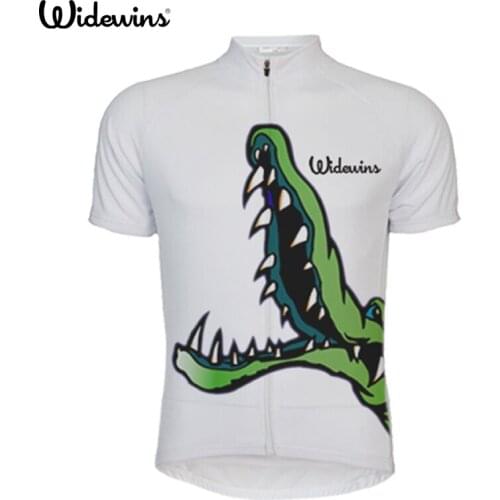 Widewins Men crocodile Cycling Jersey Short Sleeve Cycling Bicycle T-Shirt Clothing crocodile Wear Tops Short Sleeve 5111