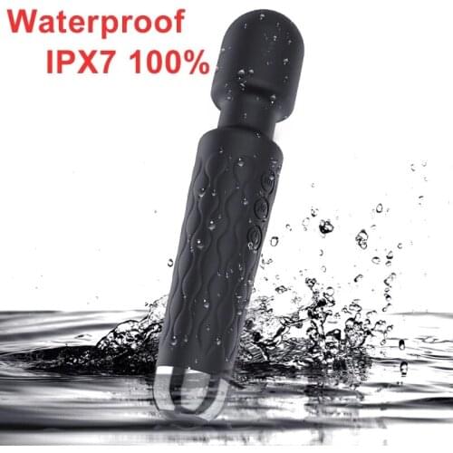 Huge Magic Wand Vibrators For Women USB Charge Big AV Stick Female Vagina G Spot Massager Clitoris Stimulator Adult Sex Toys