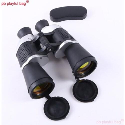 PB Playful Bag Outdoor sports CS 7×50 BAK4 prism binoculars HD High Power antiskid Field exploration camping equipment toy TG12
