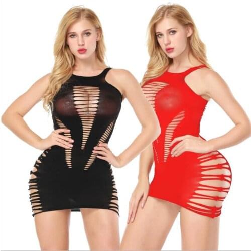 Sexy lingerie Baby Dolls sexy underwear Women Exotic Apparel Dresses lace transparent intimates hot nightgown costumes