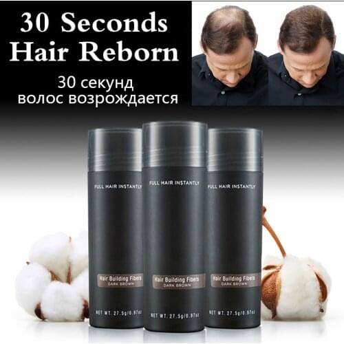 Hair Fibers Keratin Thickening Spray Hair Building Fibers 27.5g Instant Wig Regrowth Powders For Hair Volume Hair Treatment Tool