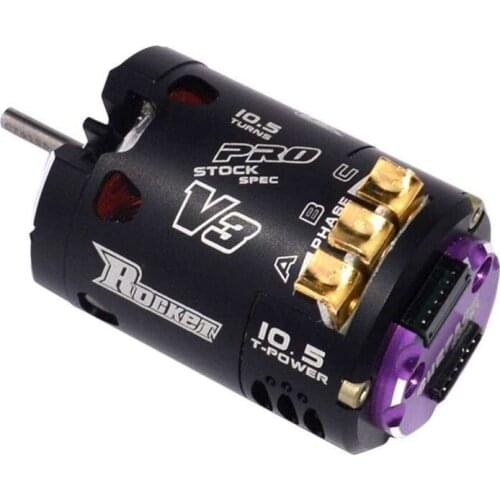 SURPASS HOBBY 540 V3 Sensored Brushless Motor 10.5T Spec for 1: 10 RC Crawler Car Accessory