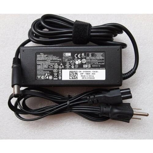 HUIYUAN compatible with Dell 90W AC Charger DA90PM111 LA90PM111 FA90PM111 MV2MM MK947 YY20N