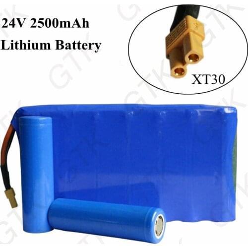24v 2500mah li-ion 18650 battery pack 24v lithium battery for audio equipment speaker electric skateboard scooter RMN Radio