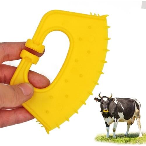 3Pcs Cow Nose Thorn Plastic Calf Cow Cattle Weaning Weaner Anti Sucking Milking Stop Kit Farm Cow Nose Ring Animal Equipments