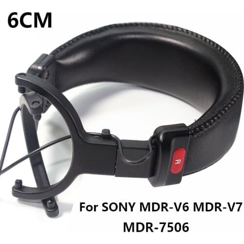 6cm Headphone Head Beam Durable Earphone Repair Part Headset Headband for SONY MDR-7506 V6 V7 CD700 CD900 Headphone Stand