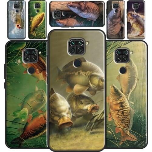 CARP FISHING Case For Redmi Note 7 8 8Pro 8T Note 9 Pro 9S Coque For Redmi 9 9C 9A 8A 7A K30 Ultra