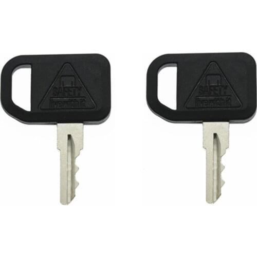 2 Pcs JDG Key For John Deere Gator Bobcat Gehl Multiquip Ignition Part Number 131841 AM101600 AM131841