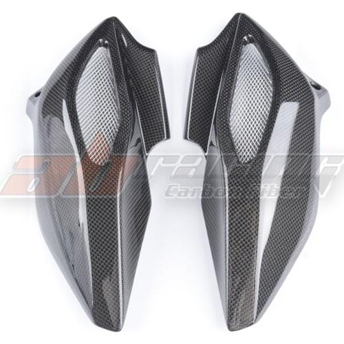 Air Induct Cover For MV Agusta Brutale 675 800 Dragster 800 Full 100% Carbon Fiber