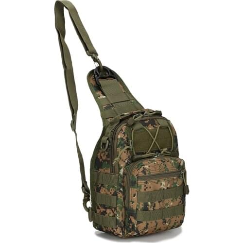 Military Tactical Shoulder Bag Sling Backpack Army Camping Hiking Bag Outdoor Sports Chest Bag Travel Trekking Hunting Backpack