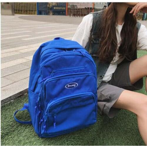 Free Shipping New Multifunction Backpack Men Women Waterproof Oxford School Bag High Capacity Casual Travel Double Shoulder Bags