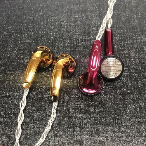 FENGRU Golden MX 3.5mm Earbud 32ohms PU Composite Membrane Dynamic Driver DJ HIFI Headset Bass Earbud PK Vido MX500 PK2 EMX500S