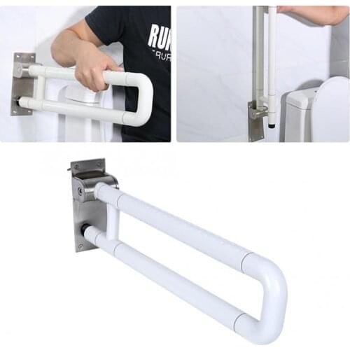 Anti-slip Grip For Elder Stainless Steel Toilet Anti Slip Rail Grab Bar Bathroom Disabled Elderly Aid Handrail Bathroom