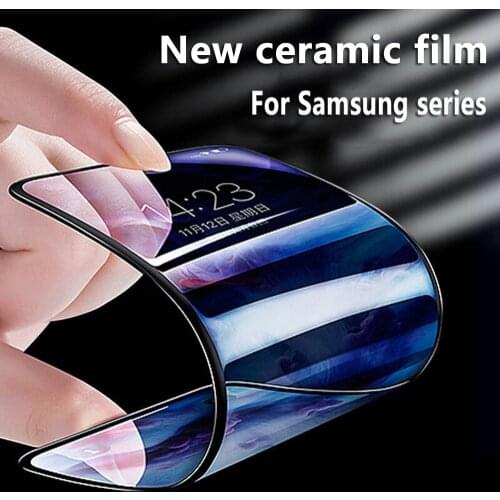 New Screen Protector Ceramic Film For Samsung A50S A51 A52 A60 A70 A71 4G/5G A72 A81 A91 Full Cover Super Toughness Anti-bro
