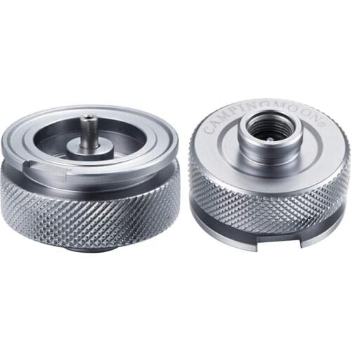 Equipment Auto Off Converter Cooking Aluminum Alloy Outdoor Bottle Connector Split Type Furnace Camping Tool Gas Stove Adapter