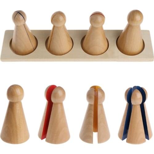 Montessori Material Wooden Score Doll Kid Educational Toy For Preschool Learning 95AE