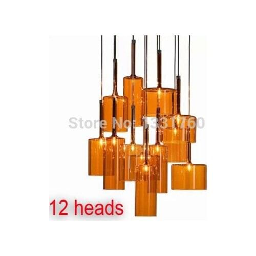 Spillray Pendant Lamp from Axo Light suspension lighting modern glass pendant lighting dinning room hanging light 10 12 heads