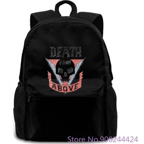 DEATH FROM ABOVE Ricos Tattoo Starship Roughnecks Rico Trooper Squad Promotion women men backpack laptop travel school