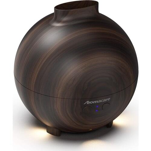 600ml Ultrasonic Air Humidifier Diffuser for Babyroom Office Aroma Diffuser for Essential Oil with Aromatherapy Air Purification