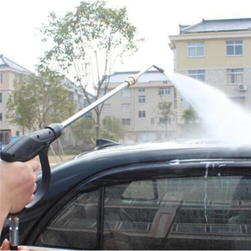 Air Conditioning Steam High Pressure Cleaner Car Wash Water Gun Extension Rod 30 Degree 90 Degree U-Shaped Curved Rod