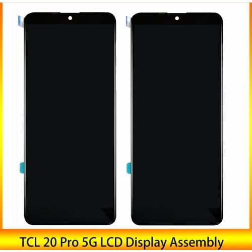High Quality ORIGINAL Lcd AMOLED 6.67" For TCL 20 Pro 5G LCD Display Screen Touch Sensor Digitizer