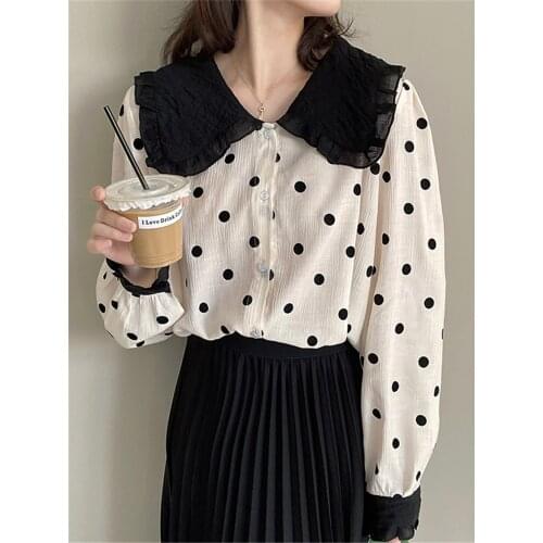 Yuxuanyouzhi Collar Blouses