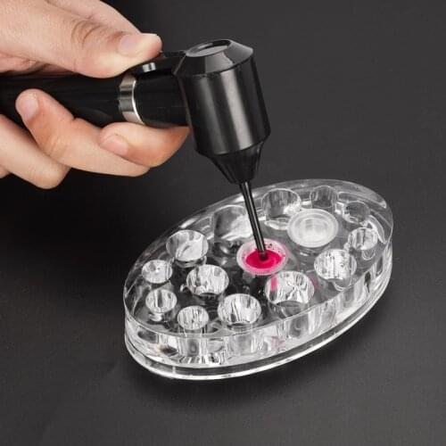 1 Pcs Electric Tattoo Pigment Ink Mixer Tattoo Stirrer With 5 Sticks Machine Tool Supply Art Tattoo Accessories Without Battery