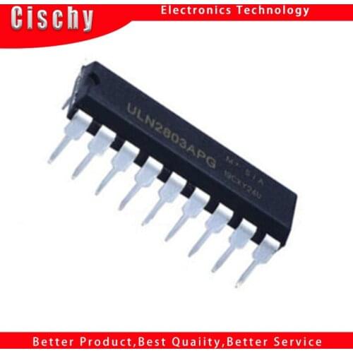 10pcs ULN2803APG ULN2803 ULN2803A ULN2803AP DIP-18 ULN2803AN Darlington Transistors new original