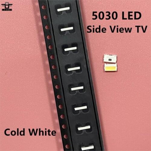200PCS LED Backlight Edge LED Series 3V 5030 SVTE5030P-GW Cool white TV Application
