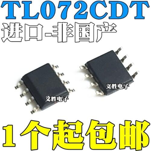 5pcs TL072CDT 072C SOP8