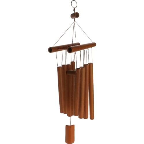 58cm Windchime Yard Garden Wind Bell Outdoor Wind Chimes Decor Gift Wood Decoration Wind Chimes Chime Tubes