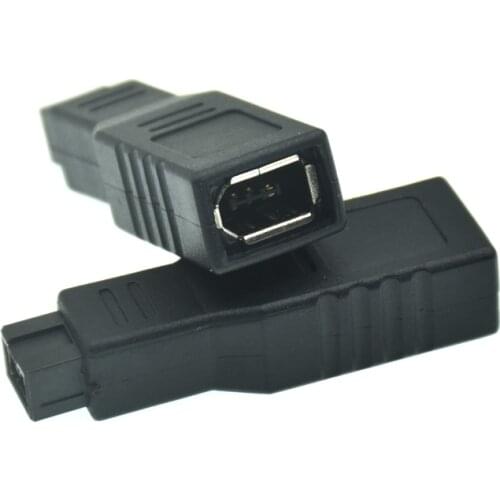 IEEE 1394 IEEE1394 6PIN Female to 1394b 9PIN male firewire 400 TO 800 adapter