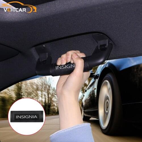 VEHICAR Car Roof Armrest Handle Protective Cover For INSIGNIA Auto Interior Accessories Universal Prevent Bumps