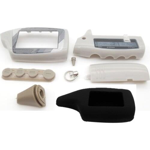 M5 case keychain +M5 silicone case for Scher-khan Magicar 5 lcd remote two way car alarm system free shipping